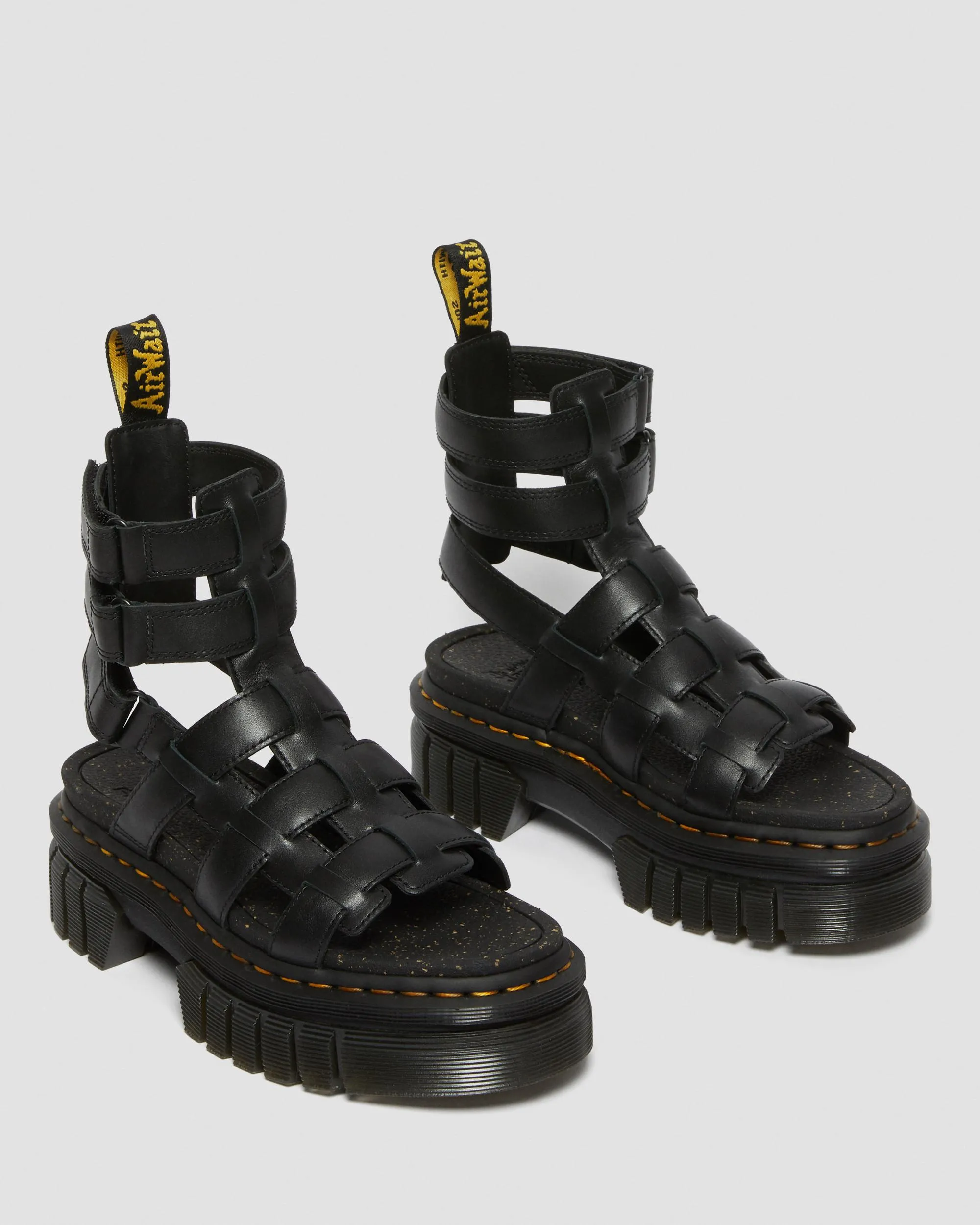 Ricki Nappa Lux Leather Platform Gladiator Sandals