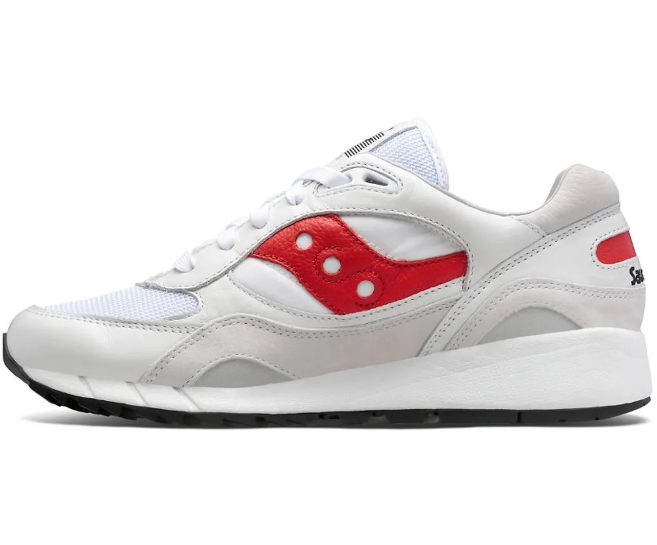 (SALE!!!) Saucony Shadow 6000 Shoe - White / Red