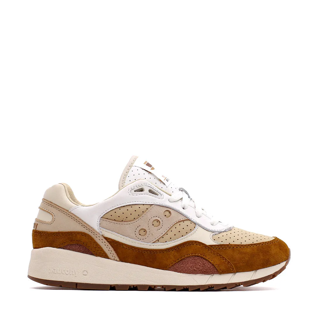 Saucony Men Shadow 6000 Cappuccino Brown White S70775-1