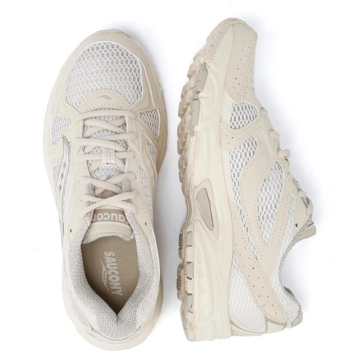 Saucony Ride Millenium Cream Trainers