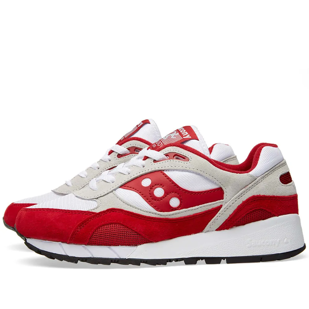 Saucony Shadow 6000 Premium 'Running Man'White & Red