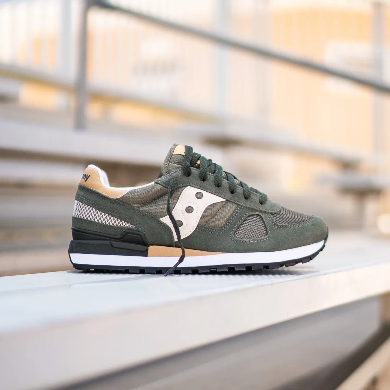 Saucony Shadow Original (Olive/Tan)