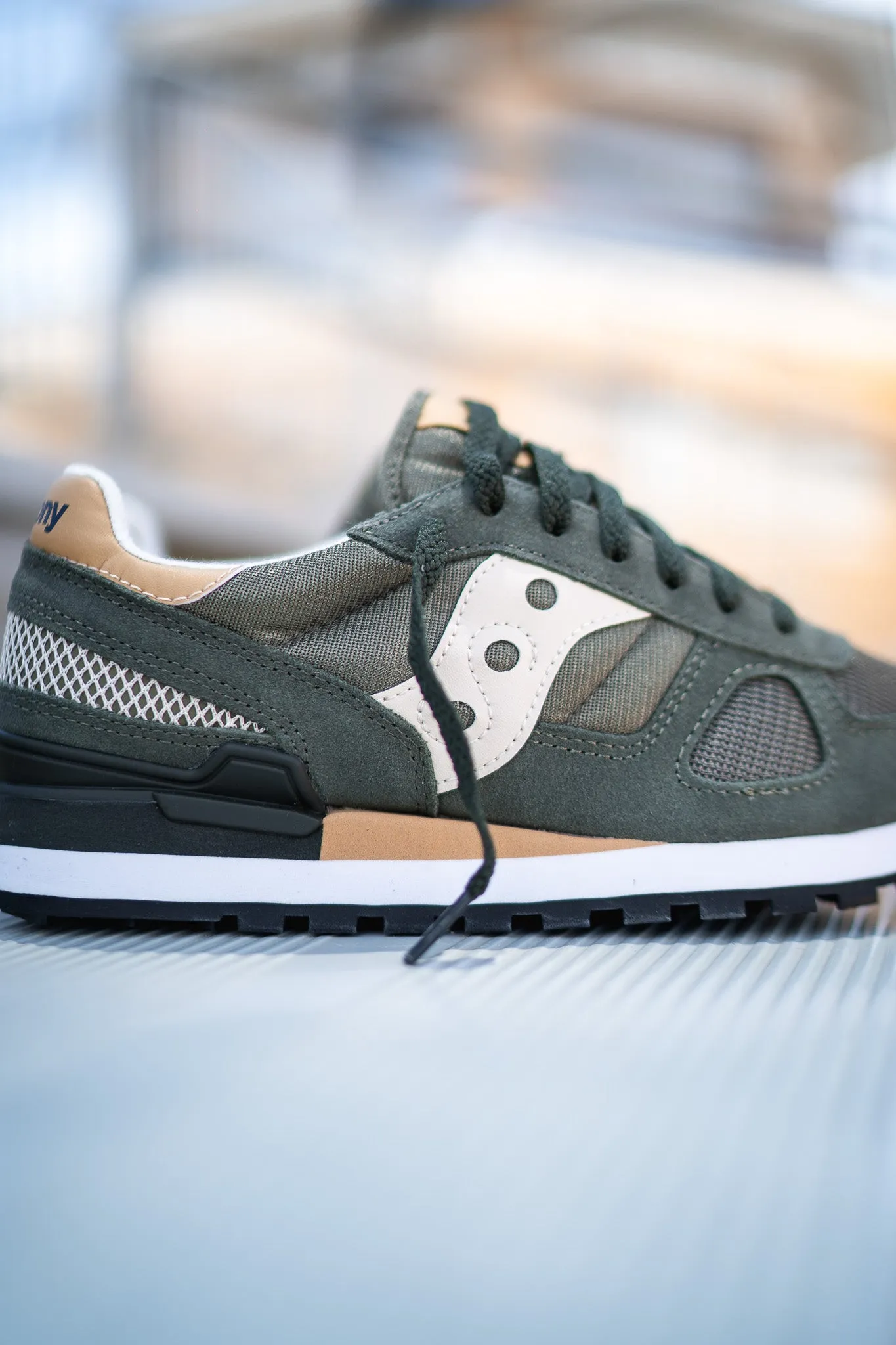 Saucony Shadow Original (Olive/Tan)