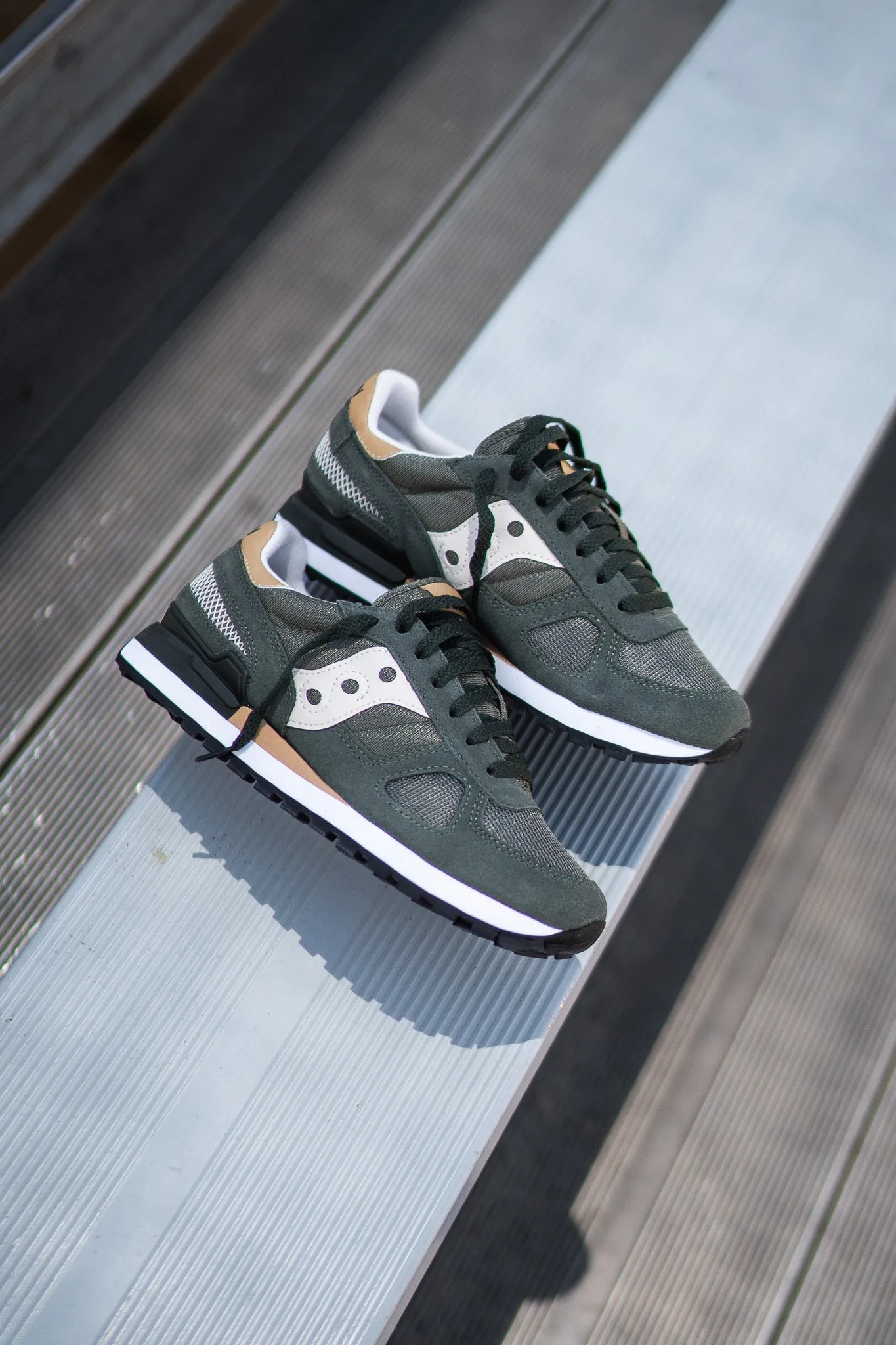 Saucony Shadow Original (Olive/Tan)