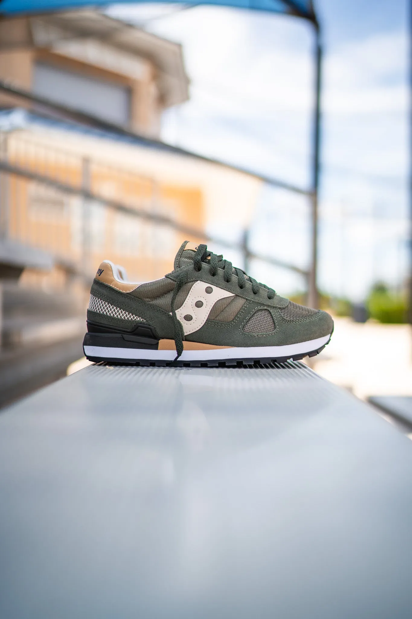 Saucony Shadow Original (Olive/Tan)