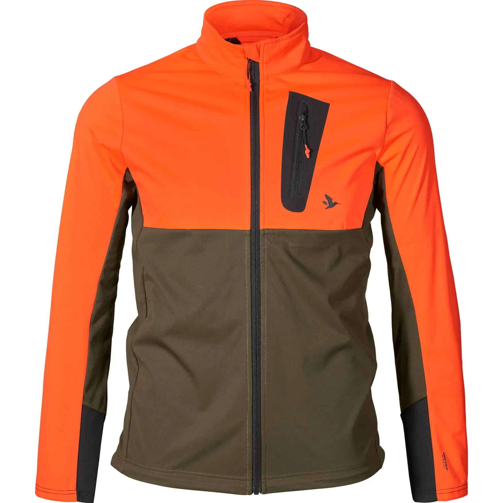 Seeland Men's Force Advanced Softshell Jacket Hi-Vis Orange | Buy Seeland Men's Force Advanced Softshell Jacket Hi-Vis