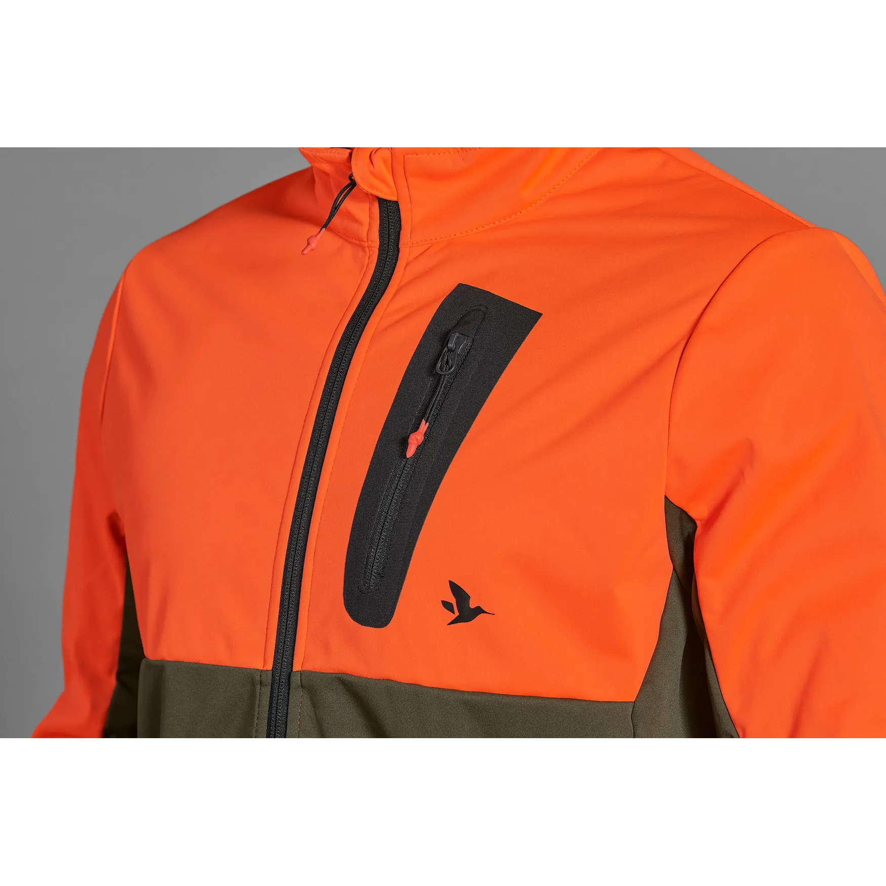 Seeland Men's Force Advanced Softshell Jacket Hi-Vis Orange | Buy Seeland Men's Force Advanced Softshell Jacket Hi-Vis