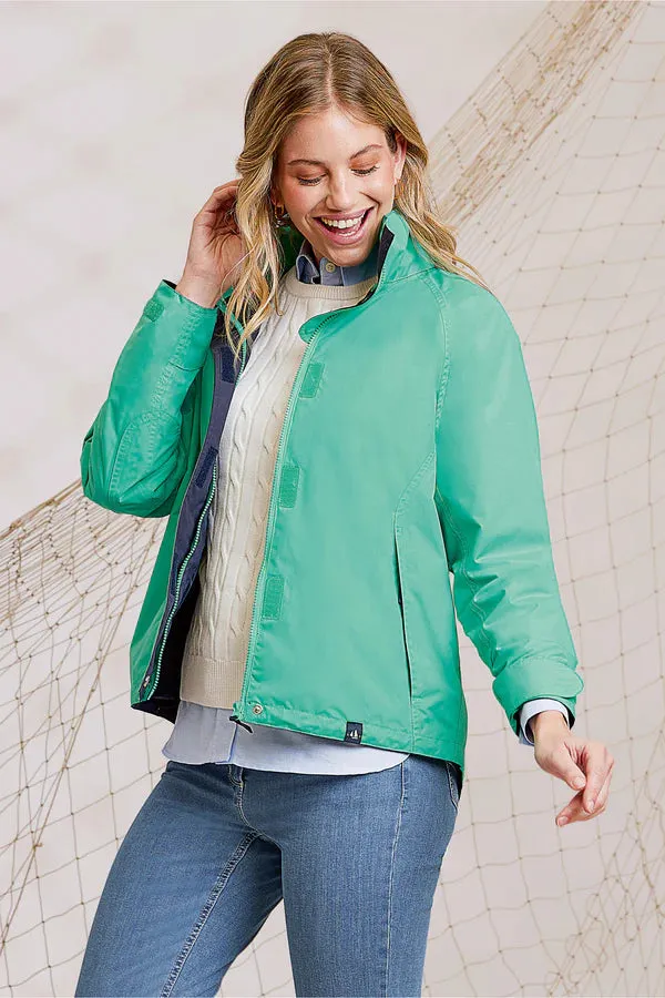 Serafina Collection Waterproof Short Jacket, Green