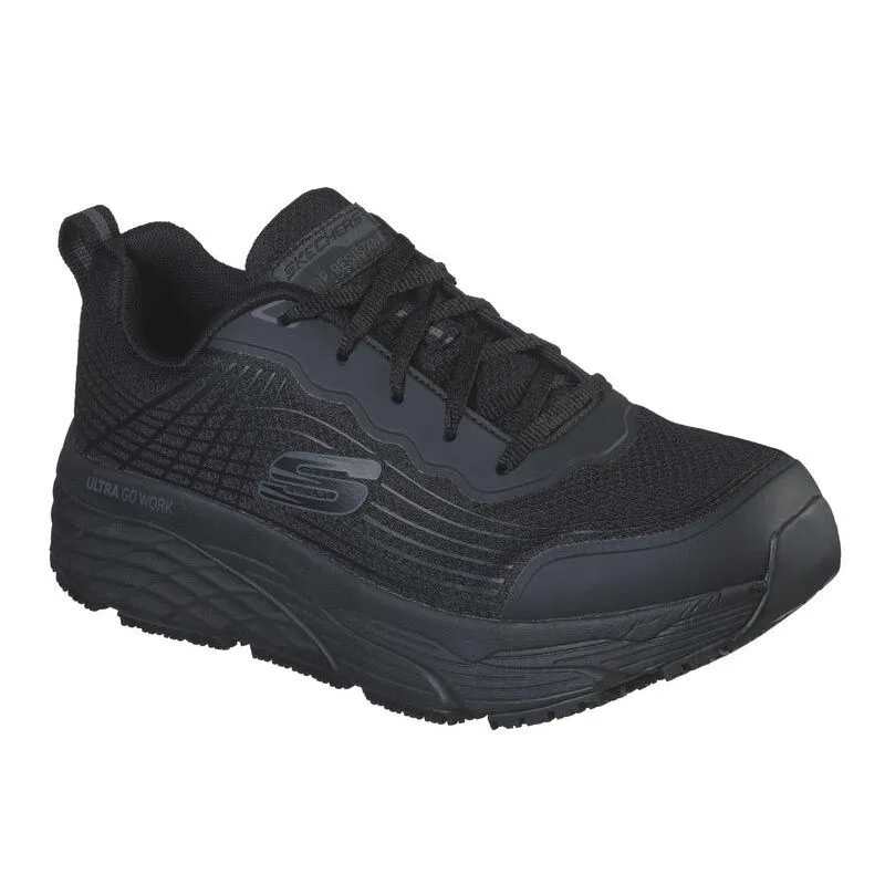 Skechers Men's Work: Max Cushioning Elite SR - Rytas Trainers Black / Black - SS24