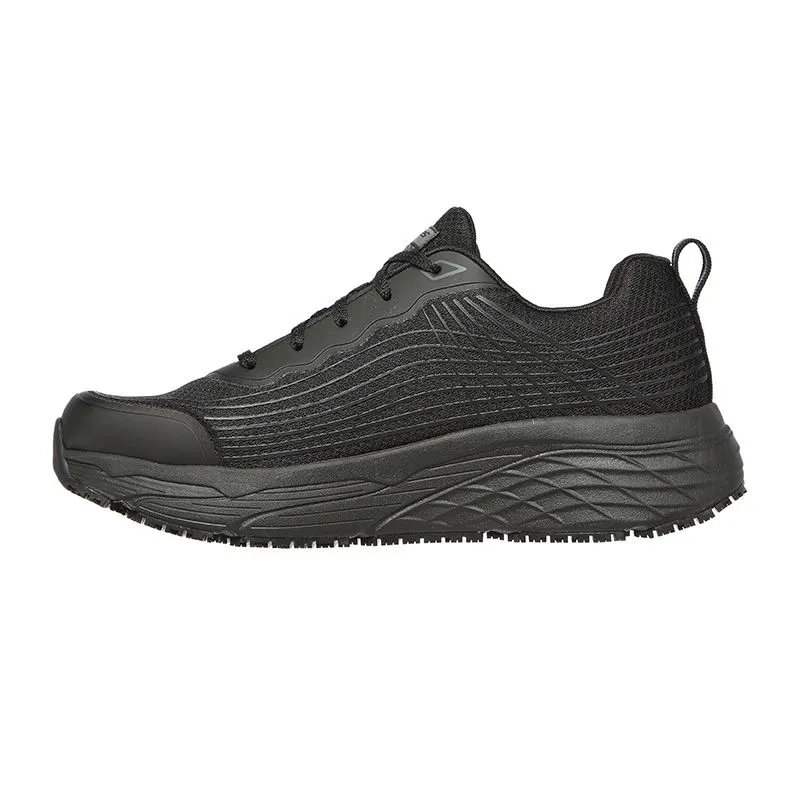 Skechers Men's Work: Max Cushioning Elite SR - Rytas Trainers Black / Black - SS24