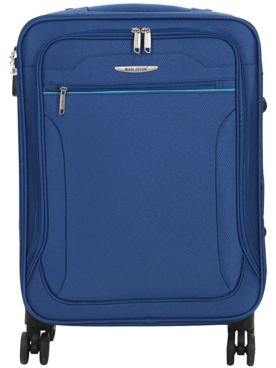 Soft Cabin Suitcase 55 x 40 x 17 cm Suitable for Easyjet, Ryanair