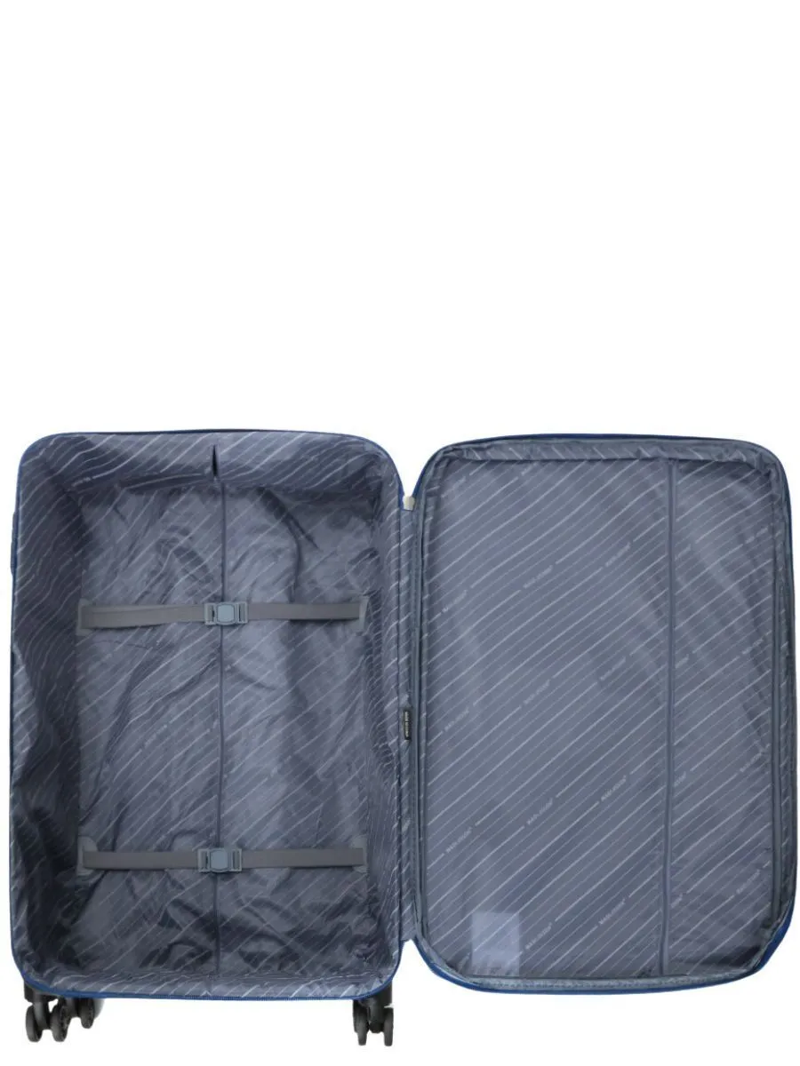 Soft Cabin Suitcase 55 x 40 x 17 cm Suitable for Easyjet, Ryanair