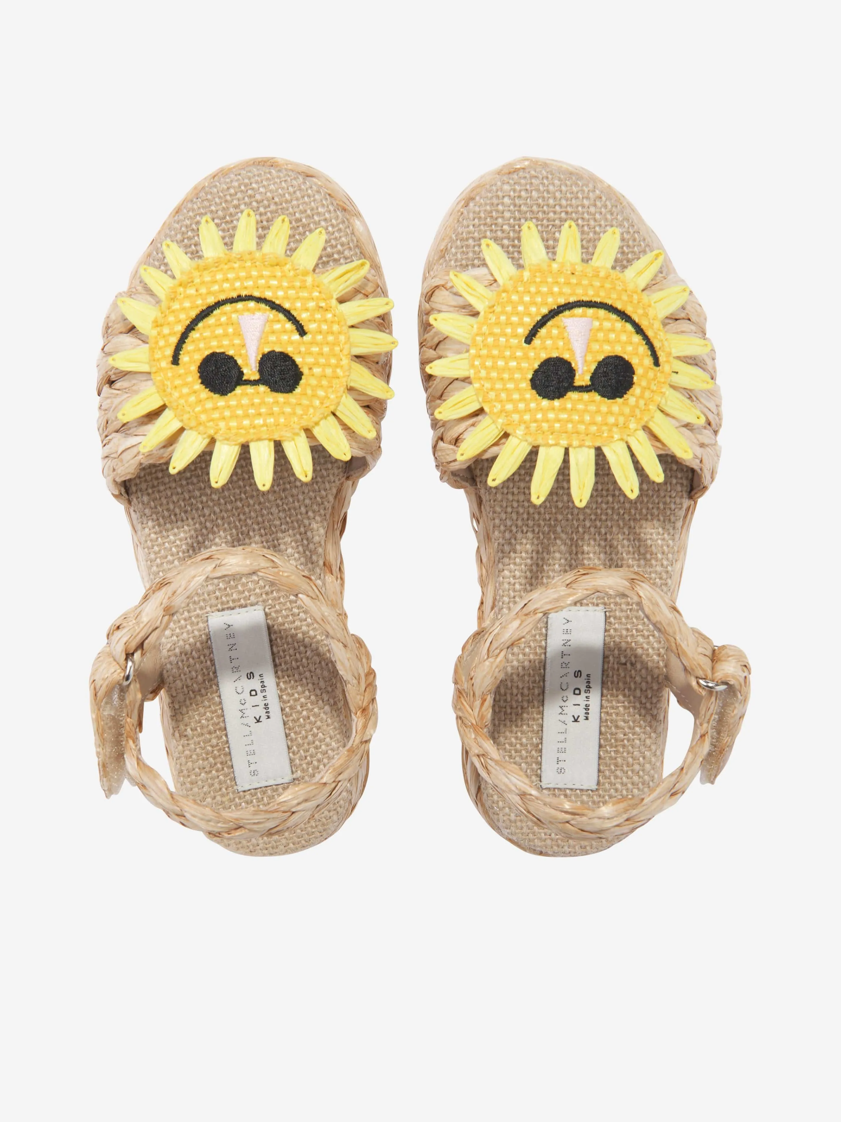 Stella McCartney Girls Sunshine Sandals in Beige