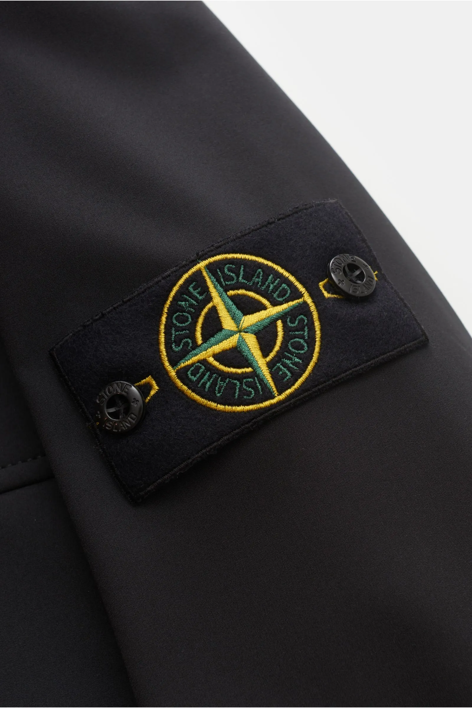 STONE ISLAND softshell jacket 'Soft Shell-R e.dye Technology' black