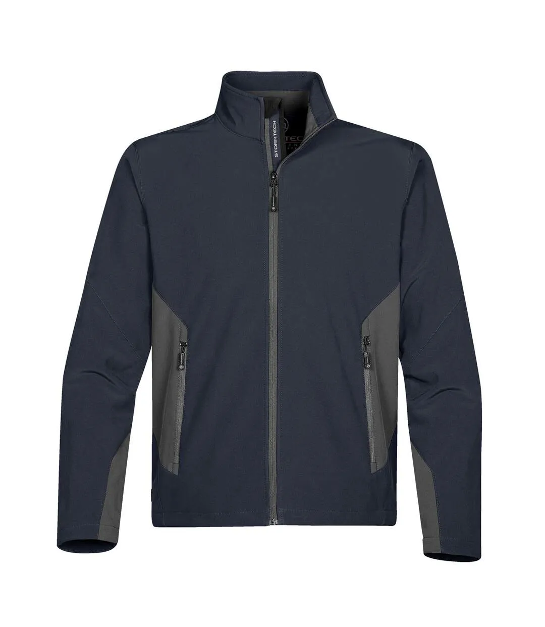 Stormtech Mens Pulse Softshell Jacket (Navy/ Granite) - UTRW4646