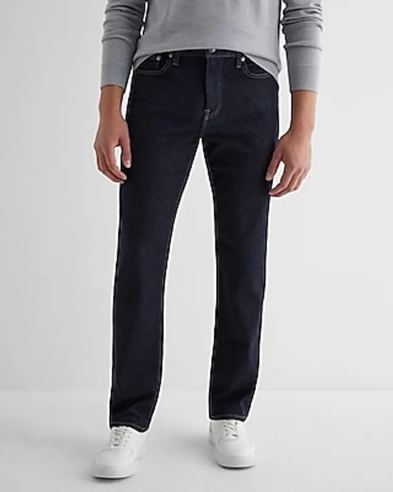 Straight Dark Wash Temp Control Hyper Stretch Jeans