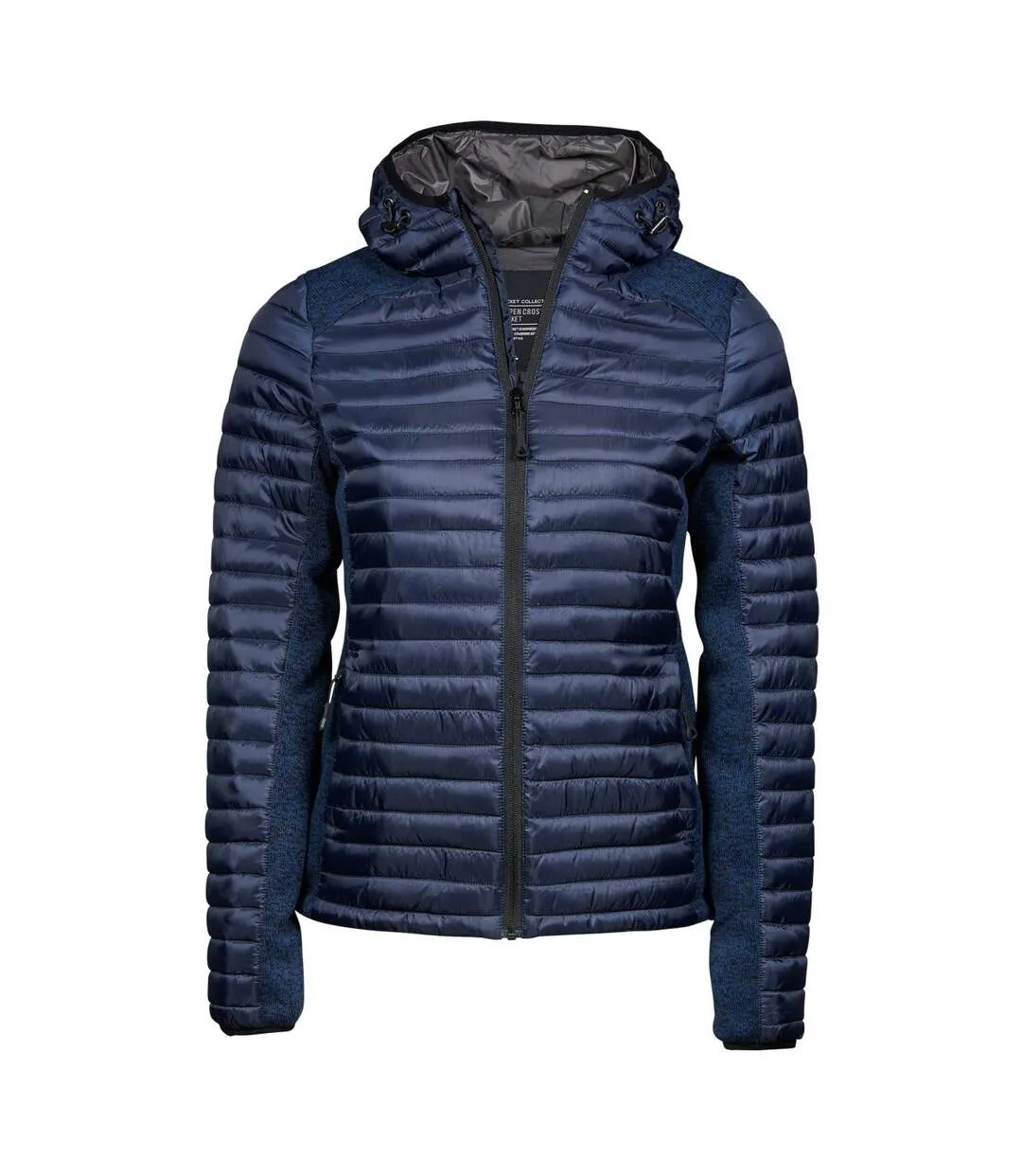 Tee Jays Womens/Ladies Aspen Crossover Jacket (Admiral Navy/Navy Melange) - UTBC3930