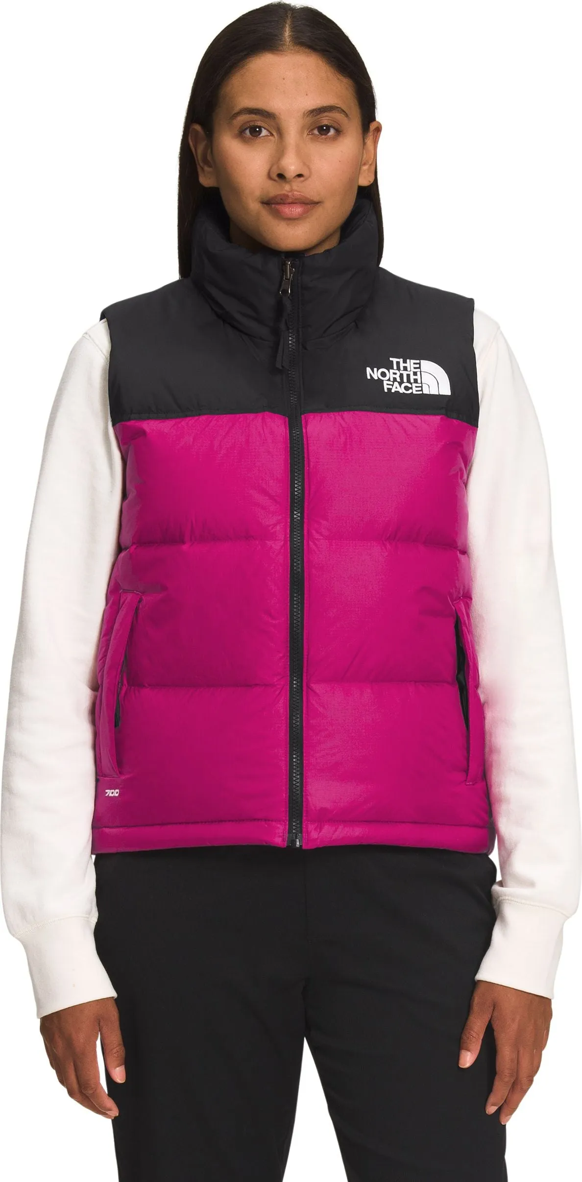 The North Face W 1996 Retro Nuptse Vest Fuschia Pink