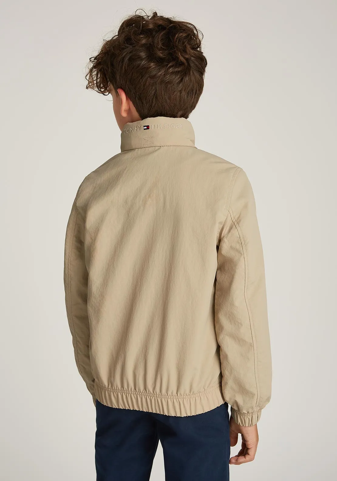 Tommy Hilfiger Essential Long Sleeve Jacket, Beige