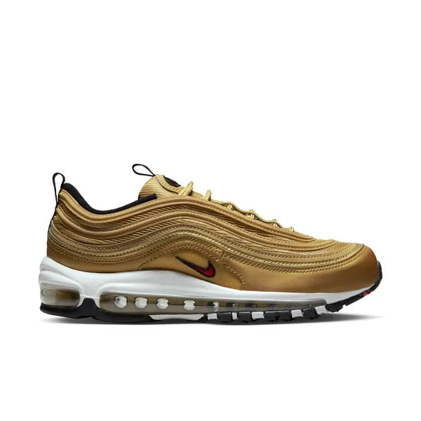 WMNS Nike Air Max 97, METALLIC GOLD/VARSITY RED-BLACK-WHITE