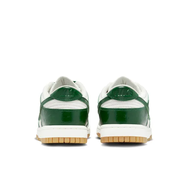 WMNS Nike Dunk Low LX, PHANTOM/GORGE GREEN-SAIL-METALLIC GOLD