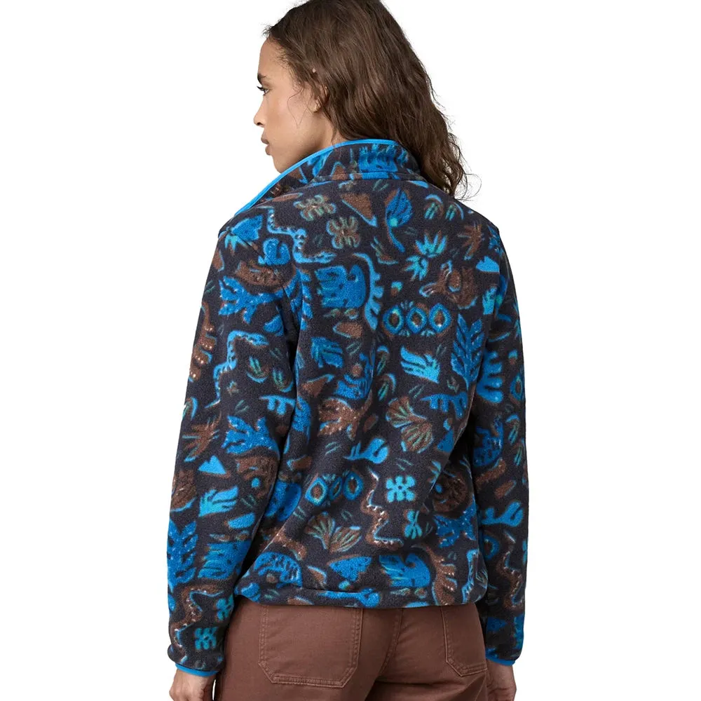 Women's LW Synchilla Snap-T Fleece Pullover - Across Oceans: Pitch Blue