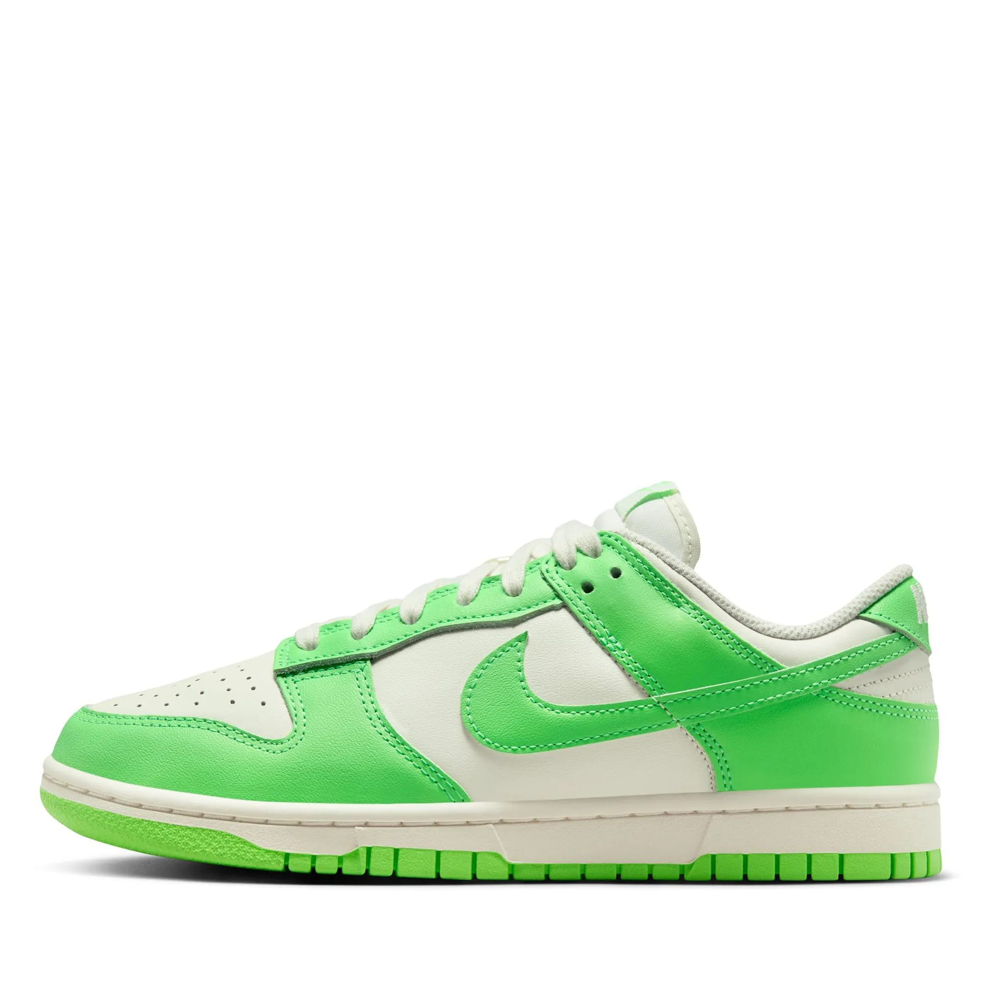 Women's Nike Dunk Low - Sail/Green Strike