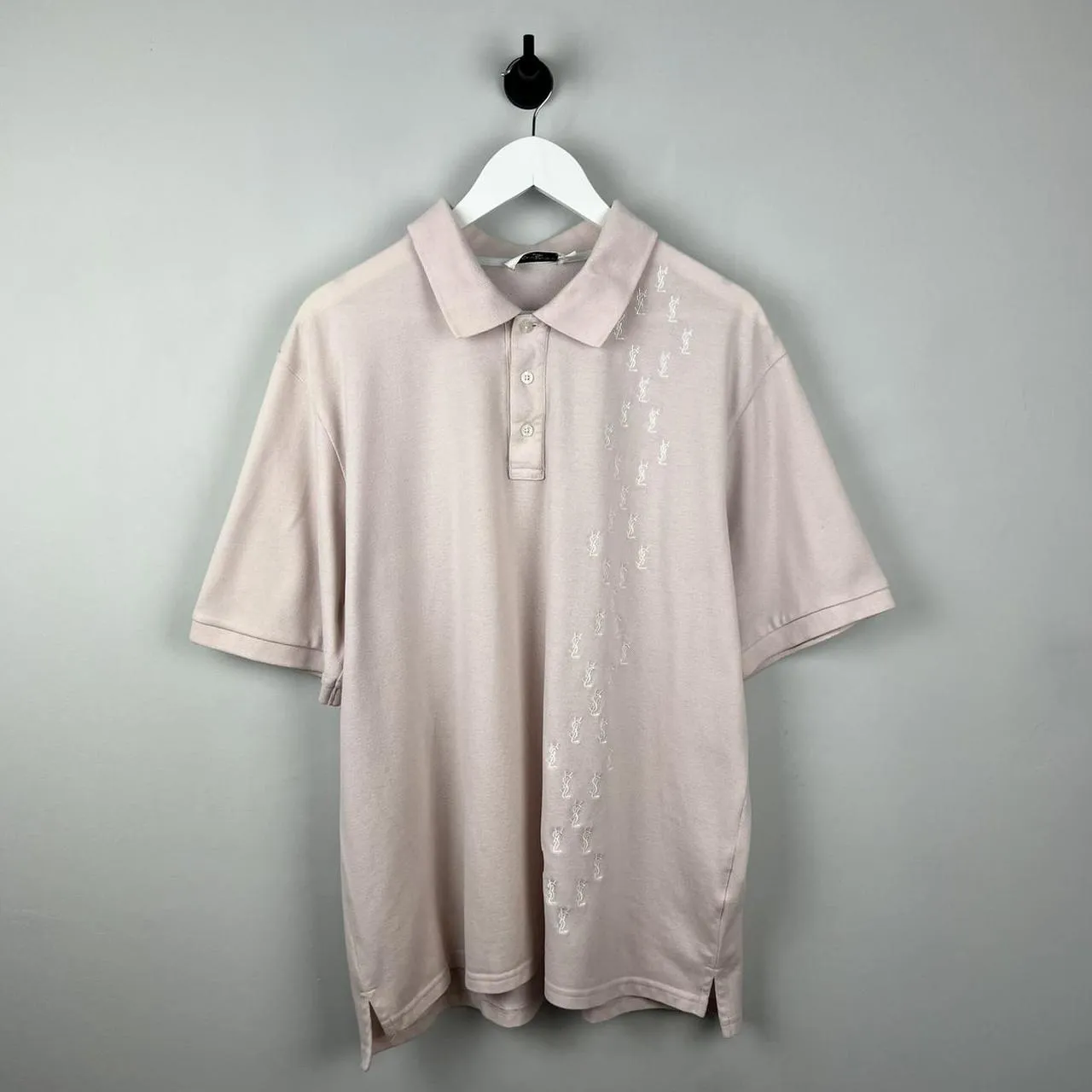 YSL Logo Polo Shirt (XXL)