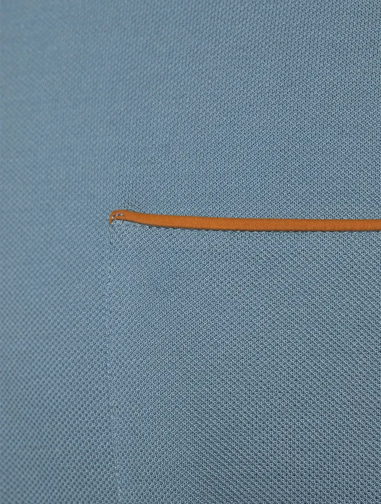 ZEGNA Long-Sleeve Polo Shirt